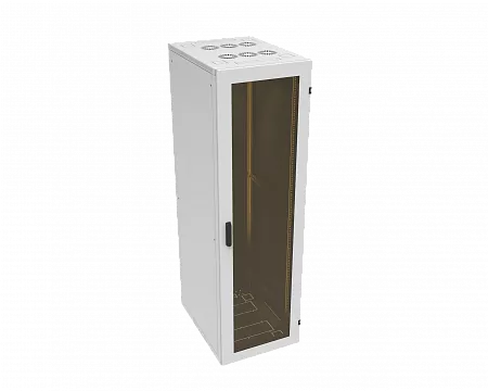 Шкаф телекоммуникационный напольный МИКсистем серия ECO+ 19" 30U 600*800 дверь стекло серый